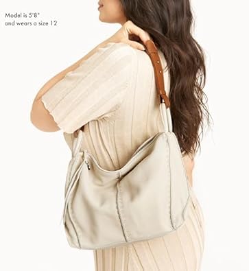 The Sak Los Feliz Hobo in Leather, Lined Shoulder Purse